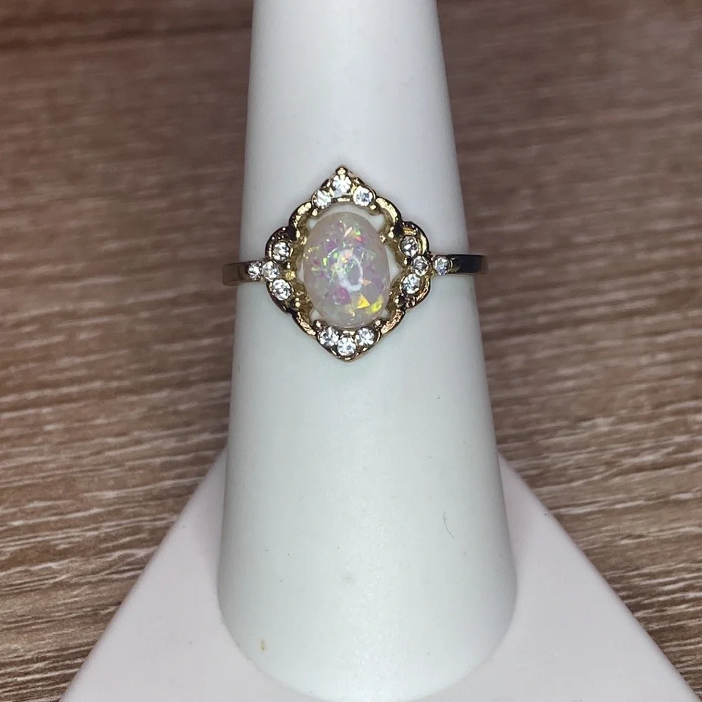 ✨LAST ONE✨New Ring gemstone style ring party luxury luxurious - Picture 3 of 8